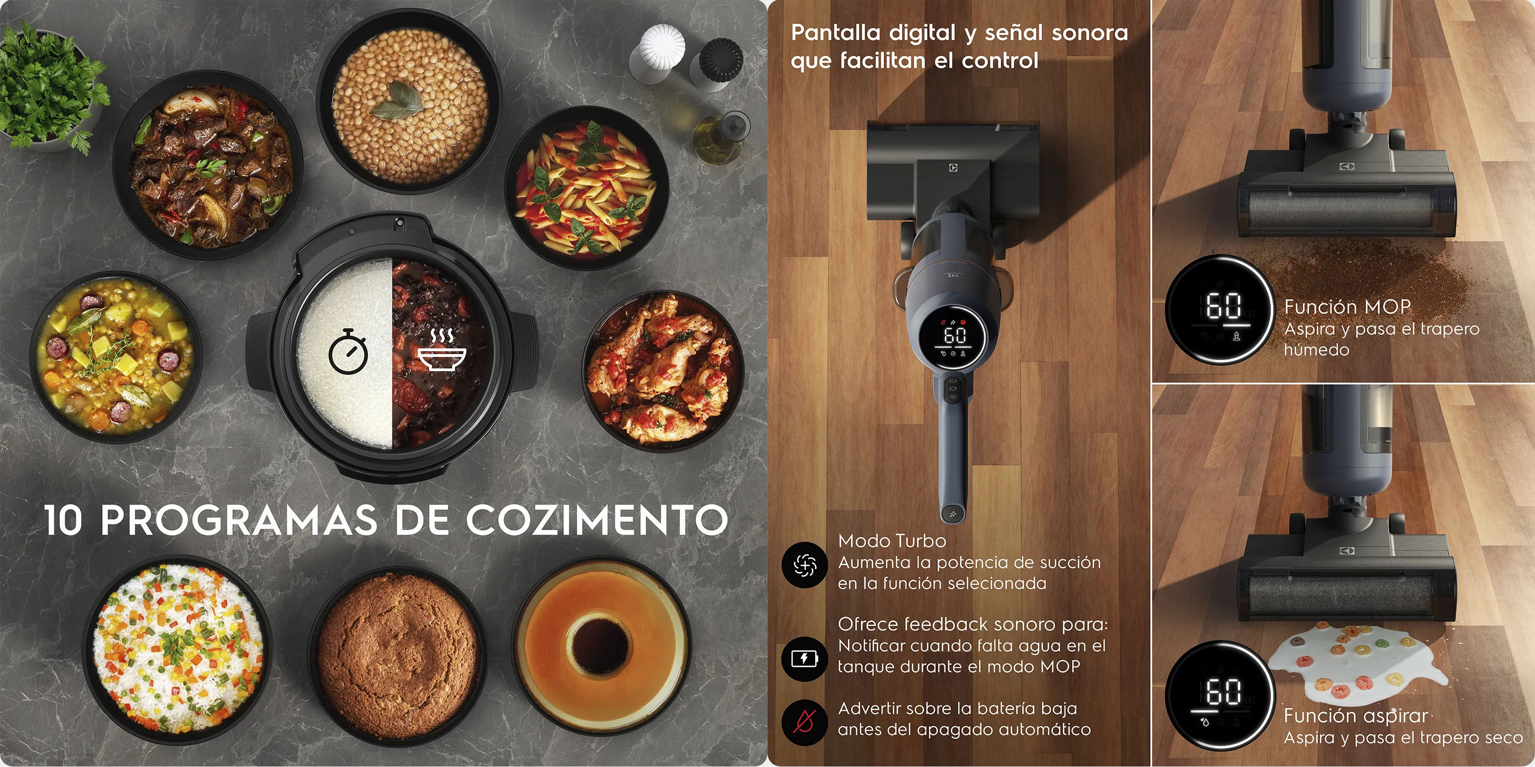 Composition  - multiple elements in one image, designed to highlight the product’s benefits.